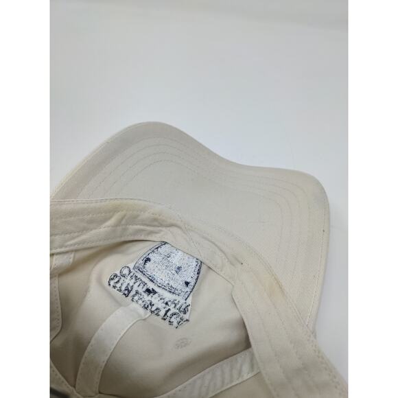 Vintage 65th Senior PGA Championship 2004 Slideback Hat Cream Embroidered Logo - Picture 9 of 10